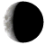 Waning Crescent, 24 days, 6 hours, 38 minutes in cycle Waning Crescent, 24 days, 6 hours, 38 minutes in cycle
